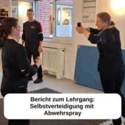 Selbstverteidigung mit Abwehrspray | Selbstverteidigung - Kampfkunst - Kampfsport - Workout - Kiel
