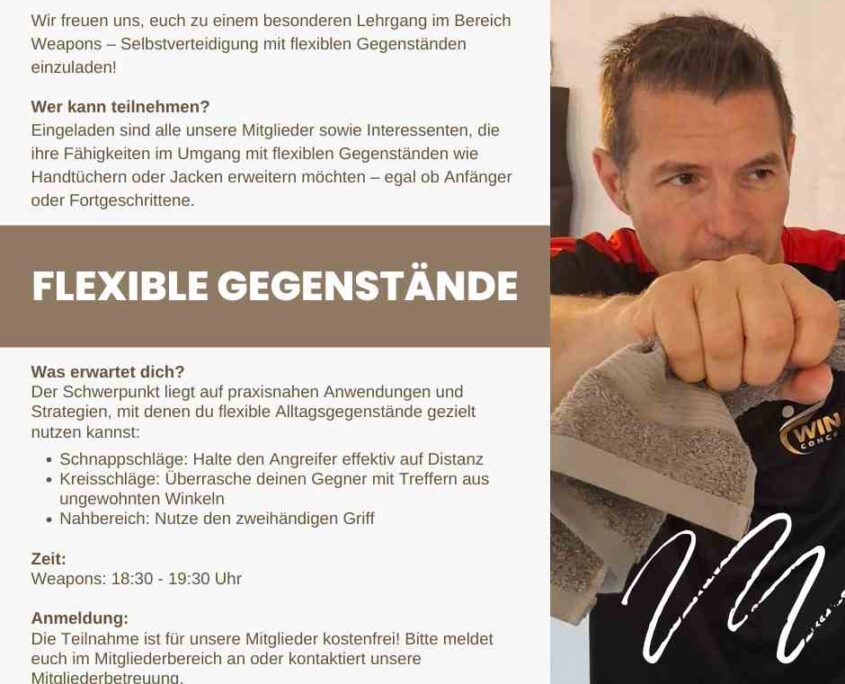 Flexible Waffen | Selbstverteidigung - Kampfkunst - Kampfsport - Workout - Kiel
